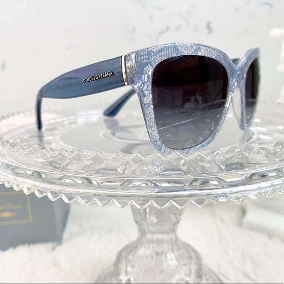 Dolce & Gabbana Accessories - Authentic Dolce & Gabbana Clear Lace Sunglasses